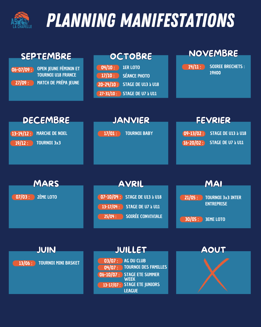 Copie de Calendrier A4 année 2024 minimaliste jaune (Publication Instagram) (2)